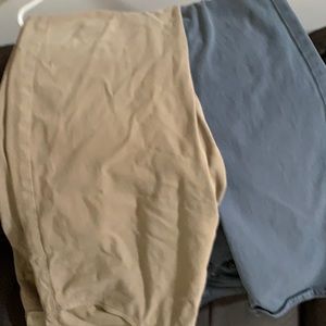 2 pairs of AG sateen jeans